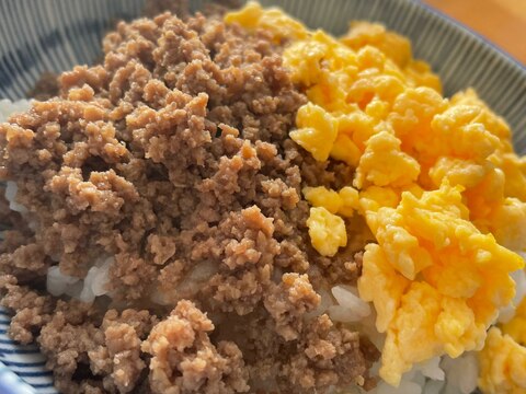 簡単そぼろご飯